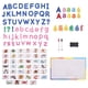 thumbnail image 1 of GOOHOCHY Juego de letras magnéticas para niños: juguete educativo preescolar para el aprendizaje de idiomas, fonética natural y ayuda con la ortografía. Imanes del alfabeto., 1 of 7