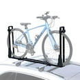 thumbnail image 2 of GATHERSKY Roof Bike Rack Mount Upright Rooftop Bike Rack with Two Arms 1 Bike Carrier Car Roof Bicycle for Car SUV Only Suitable for Removable Crossbars, 2 of 4
