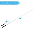 thumbnail image 3 of Unique Bargains 1.6M/5.2ft Telescopic Handheld Flagpoles, 4Pcs Teachers Pointer Stick Black, 3 of 7