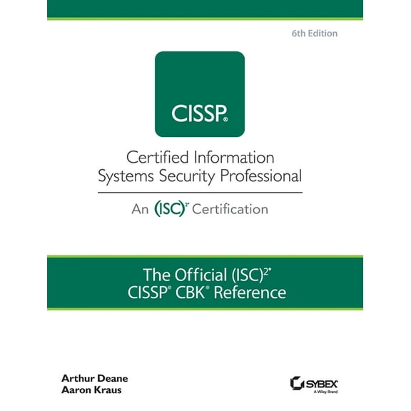 The Official ISC 2 CISSP CBK Reference, Book, (6th Edition) (Hardcover)