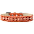 thumbnail image 6 of Sprinkles Ice Cream Dog Collar Pearl And Red Crystals Size Size 18 Red, 6 of 9