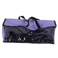 thumbnail image 2 of Storage Bag Transparent Large Capacity PVC Film Dustproof Storage Bag for Travelling College Dorm Camping Storage, 2 of 5