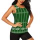 thumbnail image 2 of Fotbe American Football Field1 Blusas Sin Mangas para Mujer – Estilo Casual, Corte Suelto, Slim-Fit, Cuello Redondo Deportivo, Tops de Verano para Gimnasio y Yoga-Small, 2 of 7