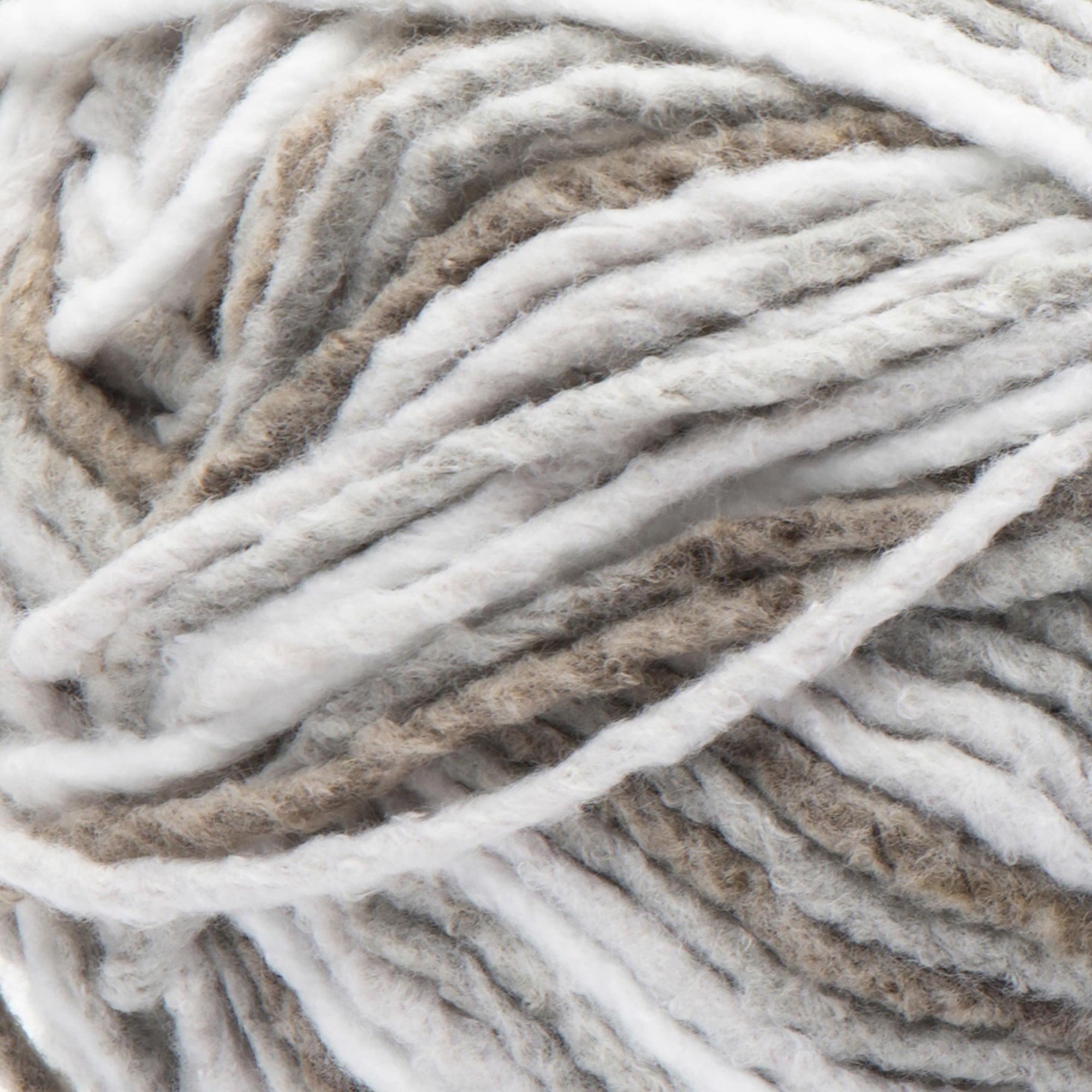 Hooking with yarn - HOTH used Bernat Forever Fleece in Rain