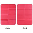 thumbnail image 6 of Toyvian Portable Foldable Red Seat Cushion Mat with Honeycomb Pattern for Outdoor Camping and Travel Comfort, 6 of 7