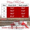 thumbnail image 2 of LOWLHOME Dog Christmas Costume Puppy Dress, Santa Claus Pet Clothes Velvet Skirt, Winter Cold Weather Coat Xmas Holiday Outfit Small Medium Dogs Cats, S, 2 of 6