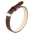 thumbnail image 6 of EHJRE Fashion Cow Leather Wristband Cuff Bracelet Bangle Charm Women Jewelry Brown, 6 of 6