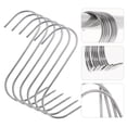 thumbnail image 5 of Viveous 20pcs Hanging Meat Hooks Stainless Steel Hooks Meat Hooks Household Meat Hangers, 5 of 10