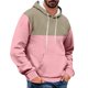 thumbnail image 1 of pstuiky camisas de manga larga para hombre, Sudadera con capucha y cordón ajustable para hombre, cómoda y a la moda. salir tops m, 1 of 4
