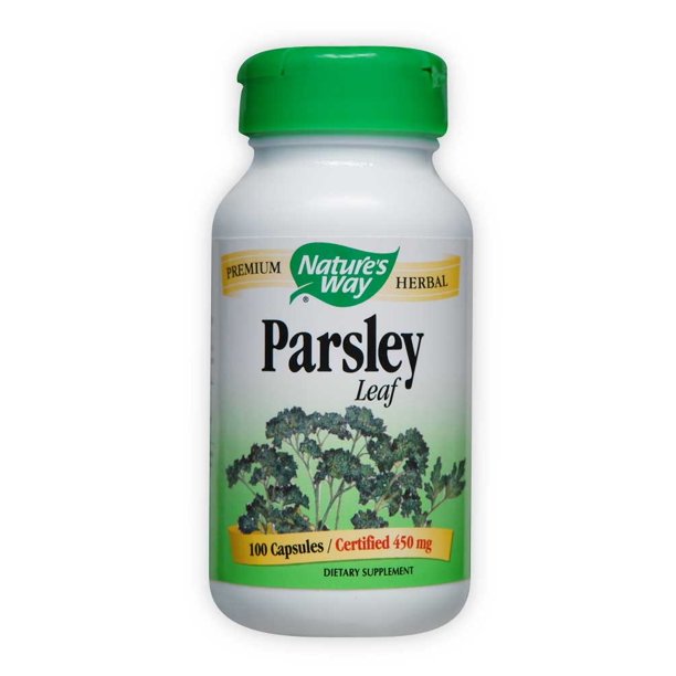 Nature's Way Parsley Leaf Capsule, 100 Count