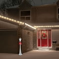 thumbnail image 4 of Haute Decor 60 Inch Tall White Lamppost with LED Lights for Indoor or Outdoor Use, 4 of 4