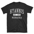 thumbnail image 1 of Hyannis Nebraska Classic Established Men's Cotton T-Shirt, 1 of 1