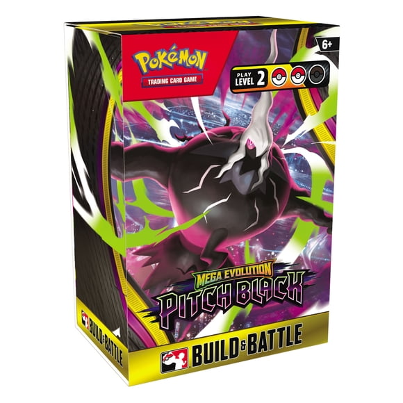 Cartas Coleccionables Pokemon TCG Mega Evolution Pitch Black Build & Battle Box en Ingles