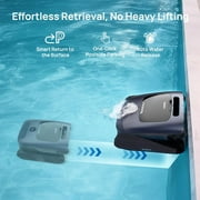 Beatbot AquaSense 2 Ultra Cordless Pool Vacuum Robot for Complex Pools, Pool Mapping with AI Camera, 5-in-1 Cleaning, Smart Surface Parking, Water Surface Cleaning, Water Clarification Blue