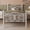 White, variant on Queen Size Bed Frame, Metal Platform Bed Frame with Butterfly Pattern Design Headboard & Footboard, Sturdy Slat Support, No Box Spring Needed, White
