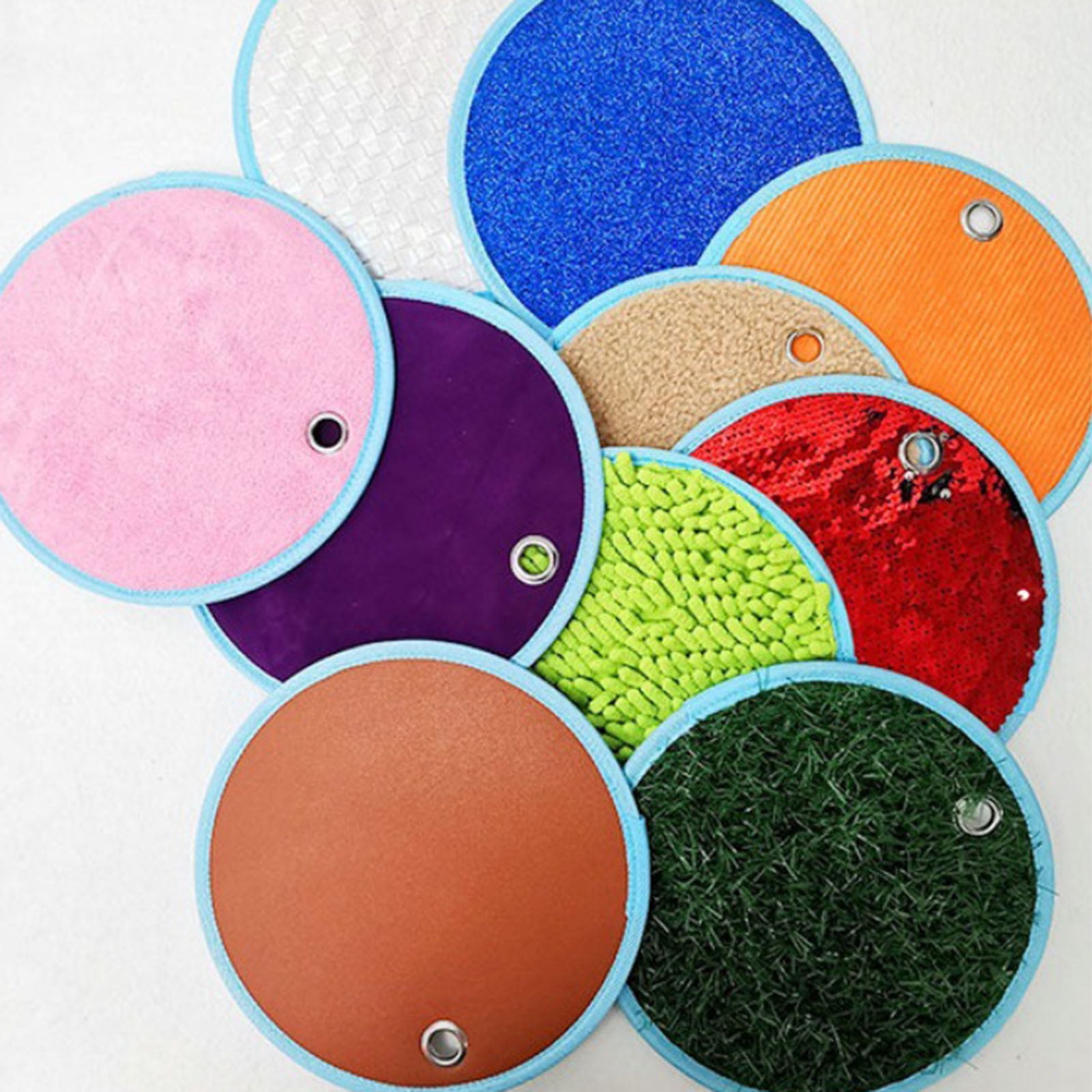 Sensory Training Mat For Child Play Rug Multiple Texture For Sensory Development & Interactive Learning