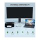 thumbnail image 2 of Ethernet Splitter 1 in 2 Output High Speed 1000Mbps RJ45 Splitter Adapter for Cat5/5E/6/7/8 Cable R, 2 of 5