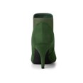 thumbnail image 3 of Unique Bargains Women's Pointed Toe Stiletto Heels Chelsea Ankle Booties, 3 of 8