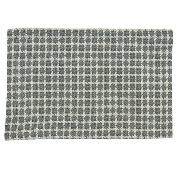 Park Designs Crossings Set of 4 Placemats Gray Stripe - Yarn 13'' x 19''