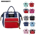thumbnail image 2 of Bolsa de pañales multifuncional para bebé, mochila pequeña para cambiar pañales, organizador de cochecito de viaje para paquetes de cuidado del bebé, 2 of 4