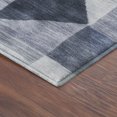 thumbnail image 3 of Addison Rugs Mayfield Premium Machine Washable Transitional Abstract Denim Rectangle Rug, 3' x 5', 3 of 6