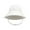 White, variant on Otqutp Hair Cover for Toddler Bucket Hat Solid Cap Boys Hat Baby Sun Hat 0 to 8 Years Beach Hats Wide Brim Outdoor Play
