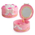 thumbnail image 2 of Children Dancing Girl Musical Boxes Toy doll performing ballet Rotating Doll Performing Ballet Birthday Gift Wedding Decoration Sound Toy, 2 of 7
