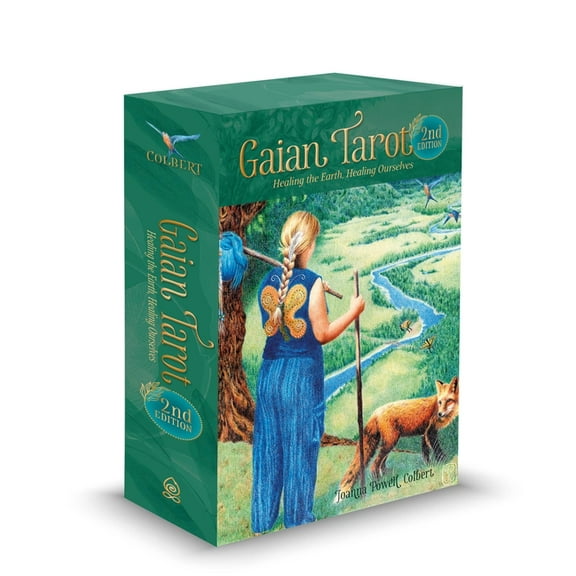 Gaian Tarot: Healing the Earth, Healing Ourselves, 2nd Edition (Tarot Kit Box Set with 78 Cards and Guide Book), (Paperback)