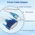 thumbnail image 3 of USB to Printer DB25 25-Pin Parallel Port Cable Adapter, 3 of 4