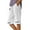 White-2, variant on Buigttklop Summer Bermuda Shorts for Women Knee Length 2024 Trendy Linen Shorts Lightweight Casual Beach Short Pants with Pockets