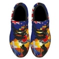 thumbnail image 2 of New Zealand Veteran In Memorial LeStWe Forget New Zealand Memorial Honoring Fallen Soldiers Veterans F Shoes Sneakers Black Size 9.5, 2 of 7
