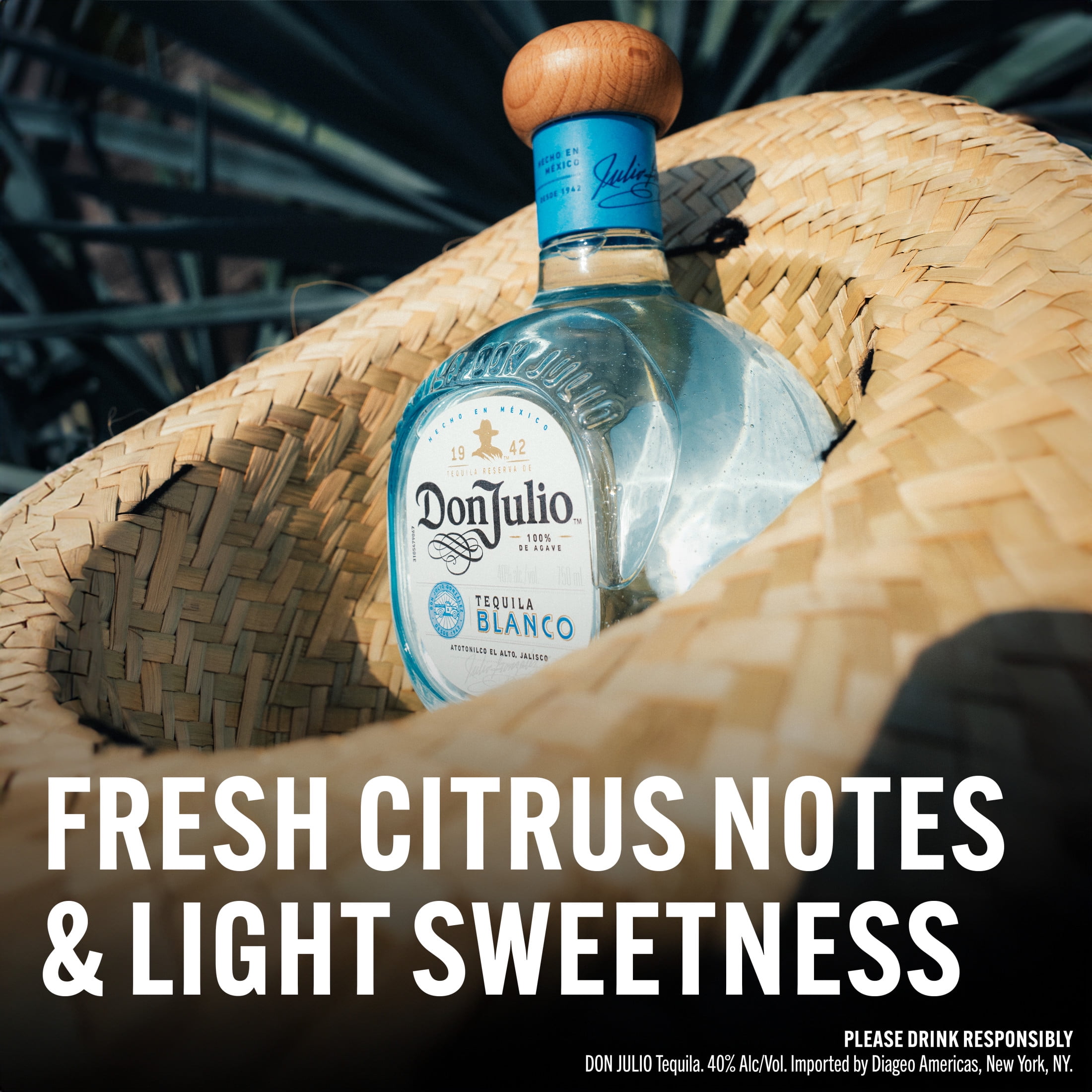Don Julio Blanco Tequila, 750 mL, 40% ABV - Walmart.com