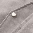 thumbnail image 6 of Homenesgenics Jackets for Men Big and Tall Long-Sleeve Relaxed-Fit Leather Plus Size Casual Hooded Outerwear Gray XXL, 6 of 9