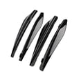 thumbnail image 1 of Guardabarros de rueda invisible para coche Macarena Aletas de rueda de coche Negro Brillante, 1 of 7
