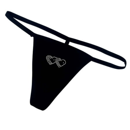 

RPVATI Women s Underwear T-Back Panties Sexy Solid Lace Low Waist Seamless G-String Thong