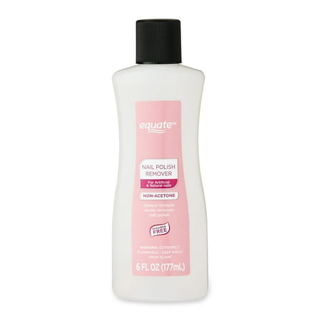 Equate Non-Acetone Nail Polish Remover, 6 fl oz