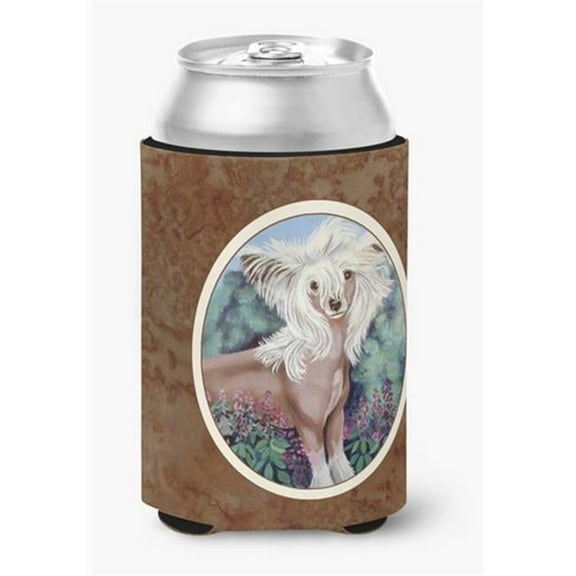 Chinese Crested Can or Bottle Hugger, 0.25 x 4 x 5.5 in.