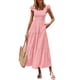 thumbnail image 1 of Vestido PRETTYGARDEN Maxi Rosa Claro Cuello Cuadrado XXL, 1 of 8