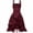 WQRG1-Wine, variant on Meichang Women's Gothic Dress with Corset Sleeveless Pirate Dresses Medieval Renaissance Dress Cocktail Party Ball Gown
