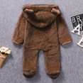 thumbnail image 5 of Vedolay Coats for Boys Casual Button Down Overcoat Jackets Outwear 2023 Brown,70, 5 of 5