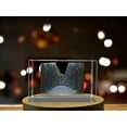 thumbnail image 4 of San Galgano Abbey 3D Engraved Crystal Gift, 4 of 7