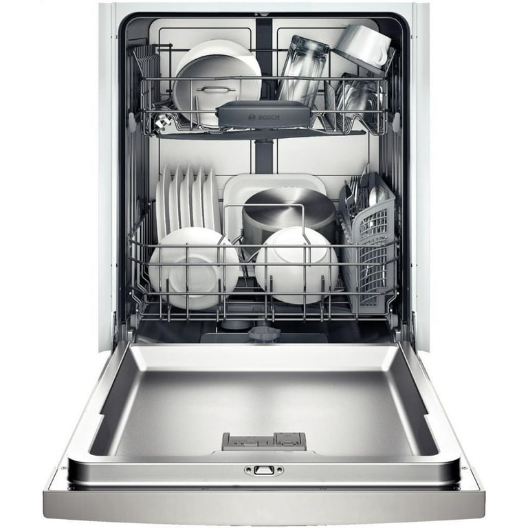 Bosch SHE3AR75UC Ascenta Front Control Tall Tub Built In Stainless Dishwasher