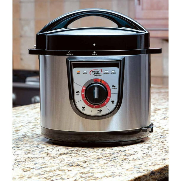 Power Cooker Express Stainless Steel 6 Quart Dishwasher Safe & Non
