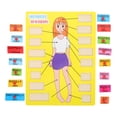thumbnail image 4 of 1 set español rompecabezas de madera juguete para niños, 4 of 4
