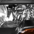 thumbnail image 4 of Spec-D Tuning for Dodge Ram 1500 2500 3500 Black Crystal Headlights, Glossy Black LED Tail Lamps, 4 of 7