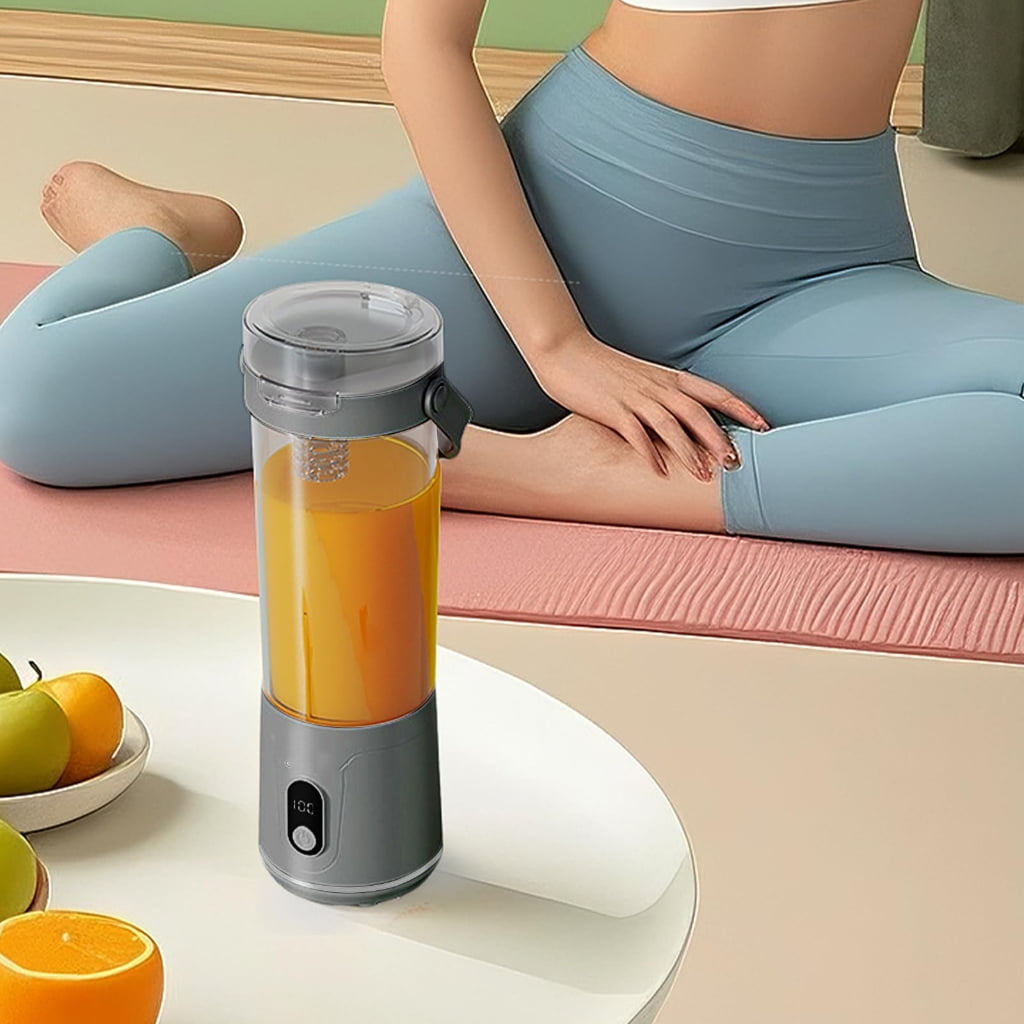 50W Portable Electric Blending Machine Rechargeable Cordless Juicer Powerful Juicer Cup 600ml For Smoothie Food Mixing