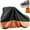 Black Orange, variant on MOONCOOL Bike Cover For Adult Tricycle, Outdoor Waterproof Cover for 2 bikes or 1 Tricycle or 1 Motorcycle, Storable Portable Lightweight Waterproof and UV resistant with Lock Hole & Storage Bag