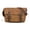 KHAKI, variant on Vintage Waxed Canvas Water-Resistant Crossbody Bag, Travel Leather Shoulder Bag, Gift for Man, Female