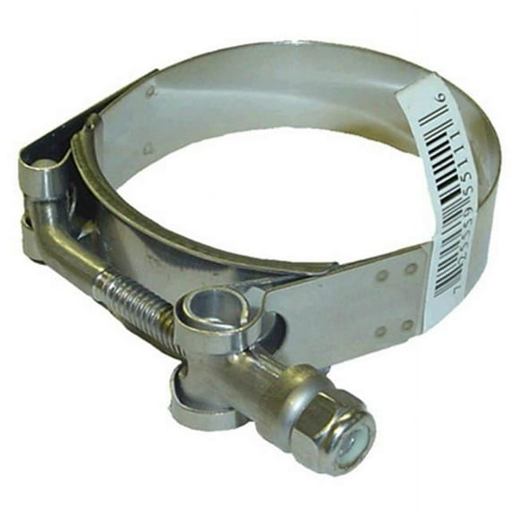 Apache 43082012 Stainless Steel- T-Bolt Clamp- 304 Banded Clamps