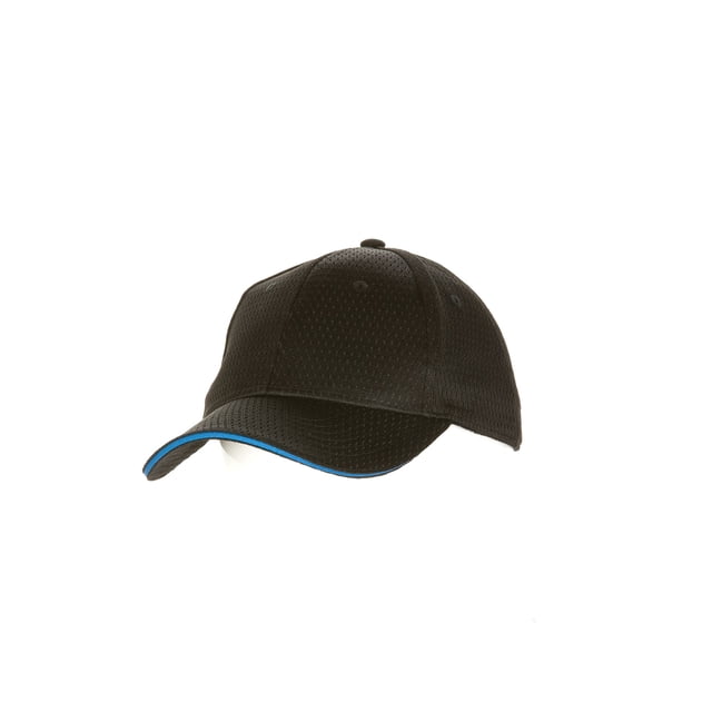 Gorra de béisbol Chef Works unisex Cool Vent, negro y azul